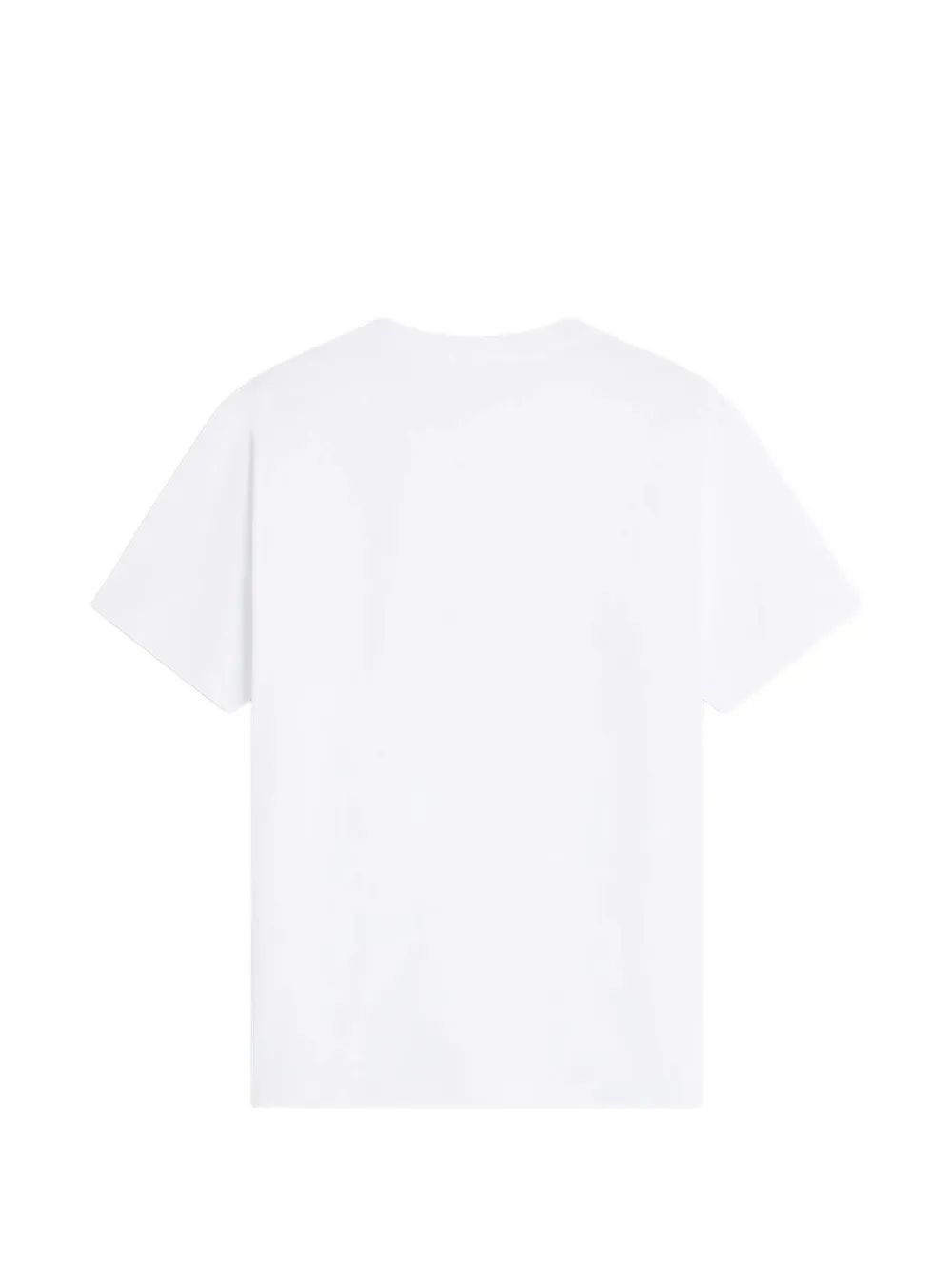 Maison Kitsuné T-shirt met logoprint Wit