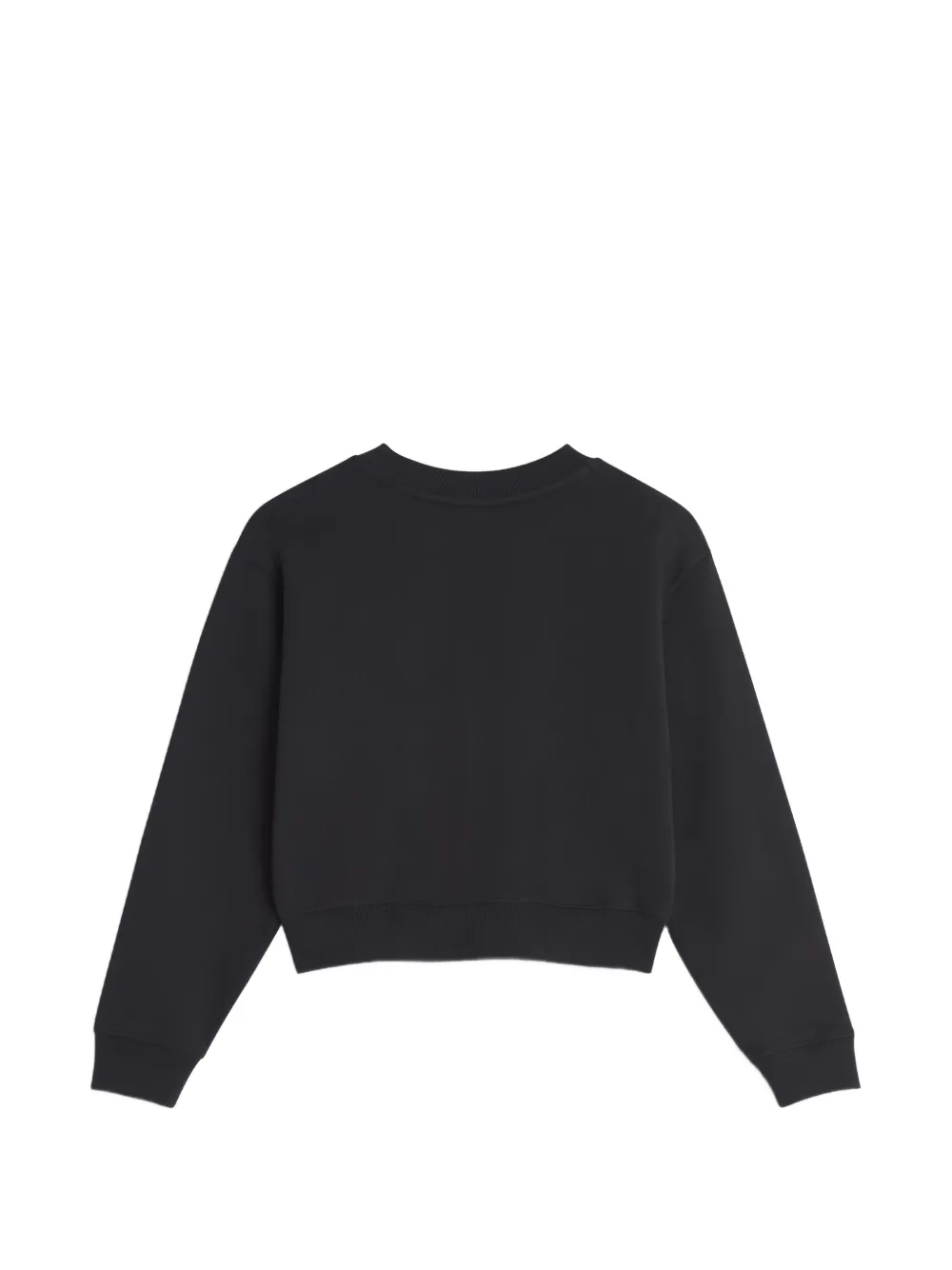 Maison Kitsuné Sweater met logoprint Zwart