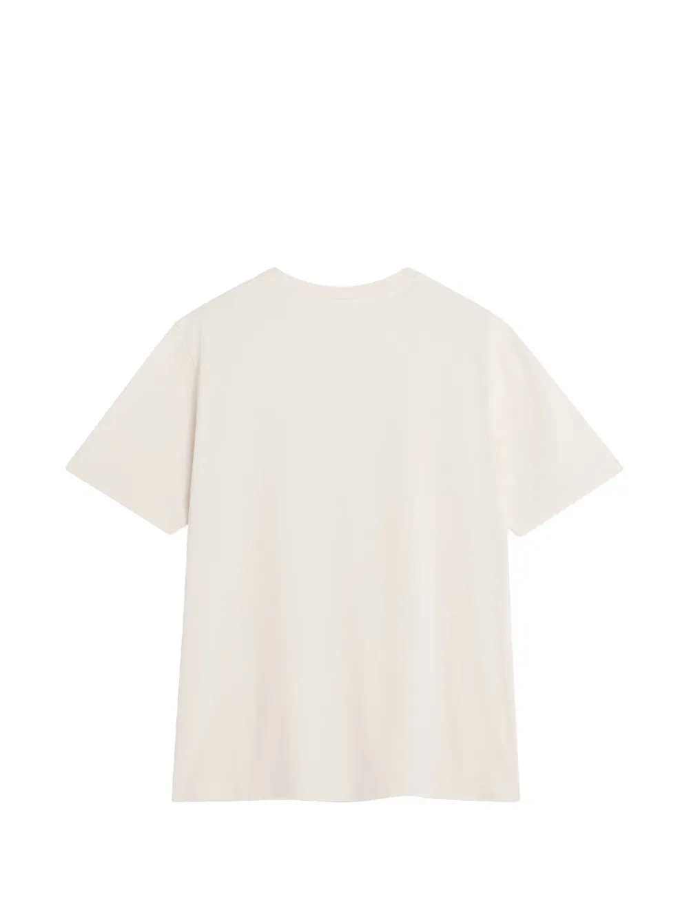 Maison Kitsuné T-shirt met logoprint Beige