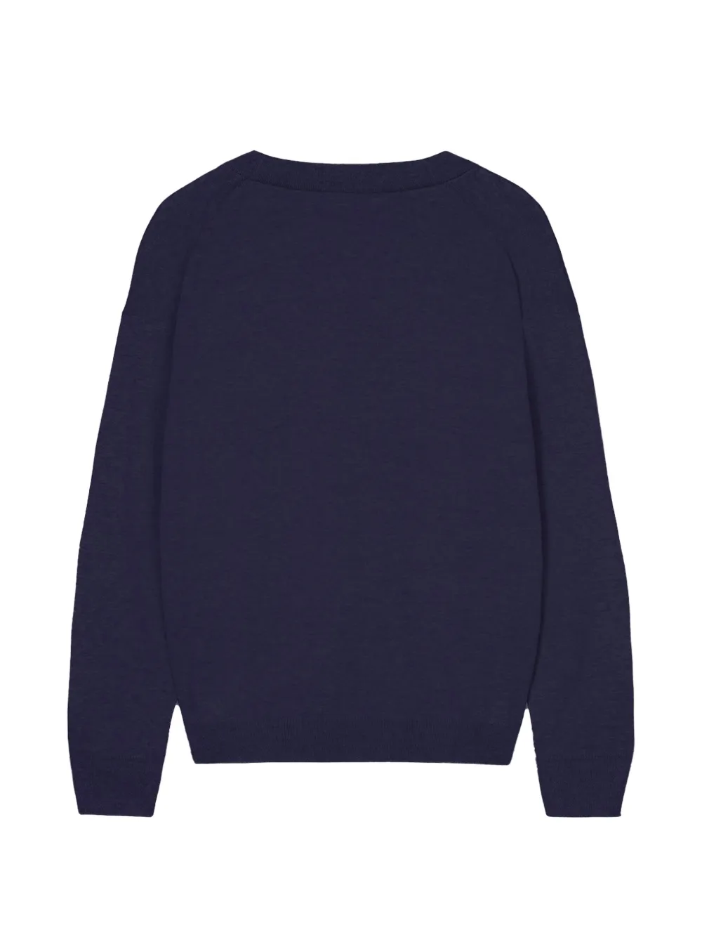 Maison Kitsuné Vest met logopatch Blauw