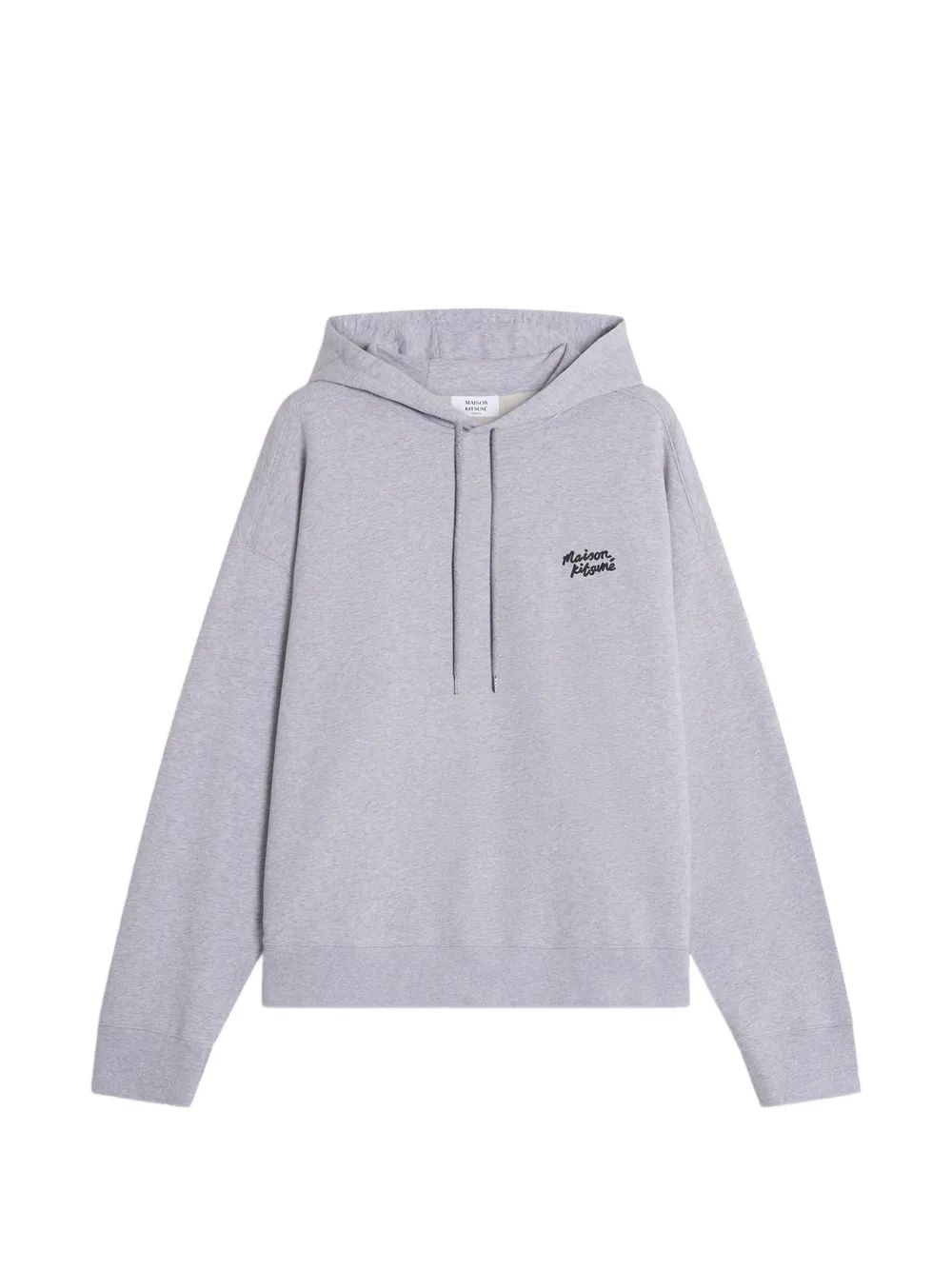 Maison Kitsuné Hoodie mit Logo-Print - Grau