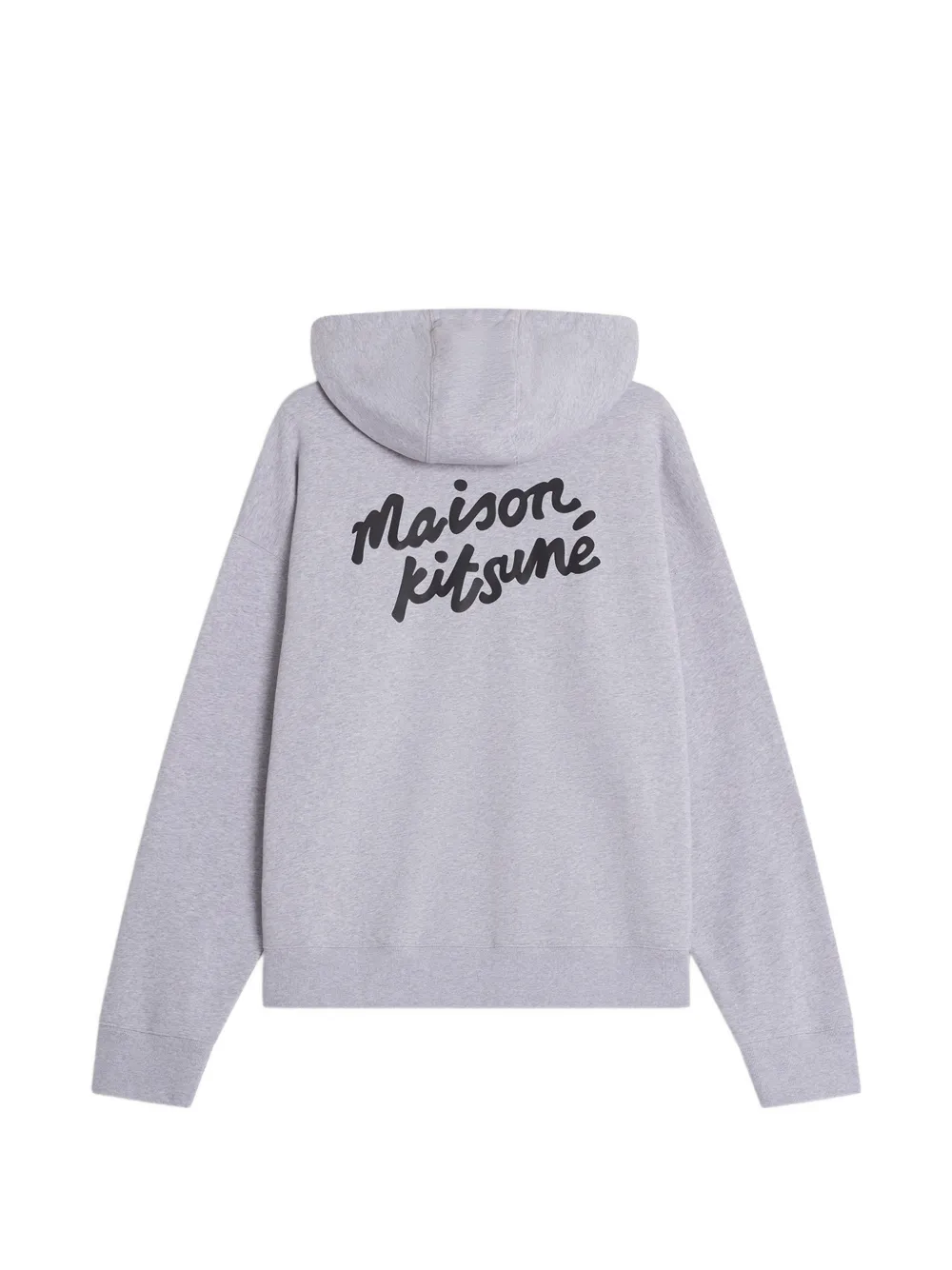 Maison Kitsuné Hoodie met logoprint Grijs