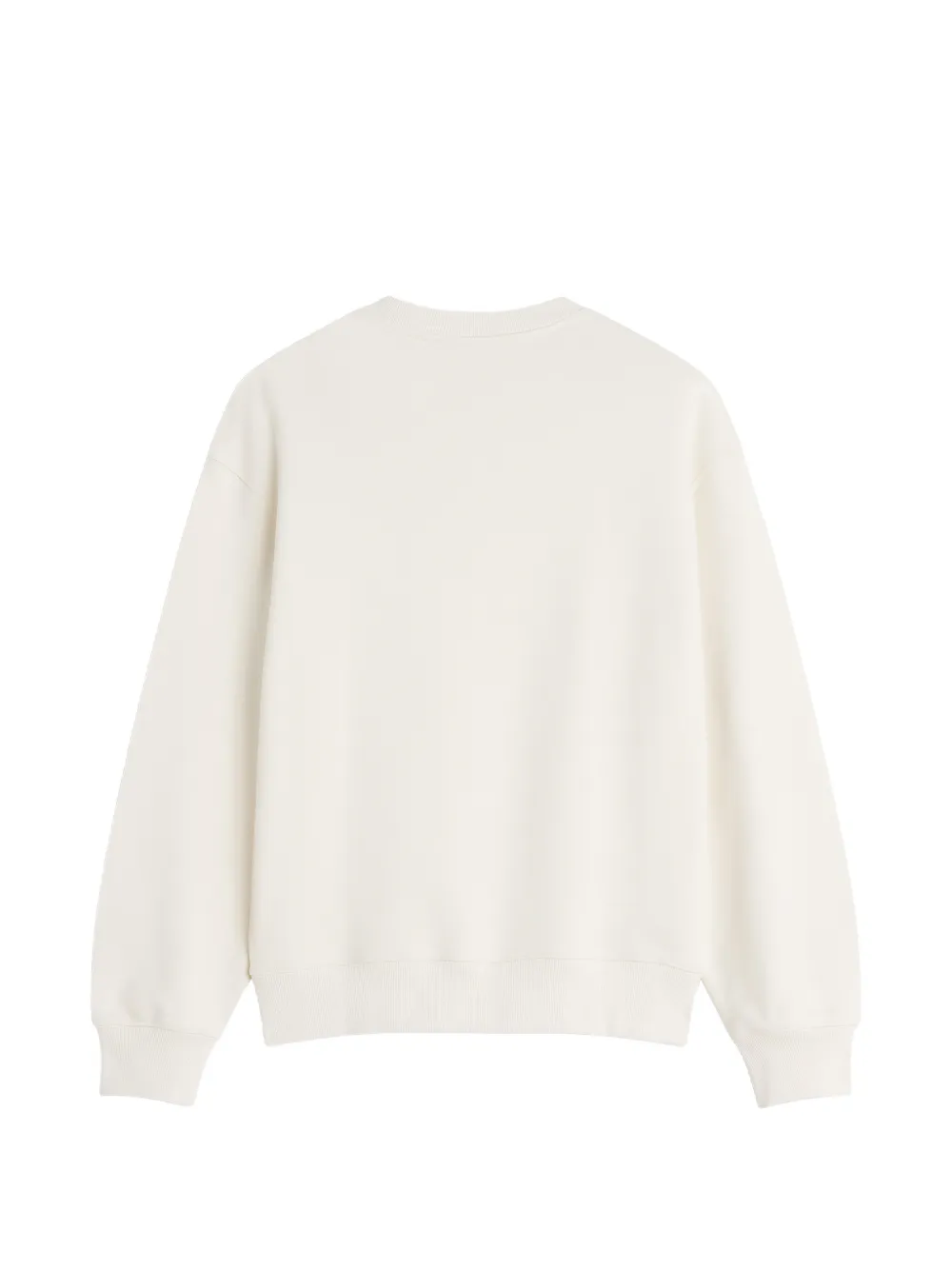 Maison Kitsuné Sweater met logoprint Wit