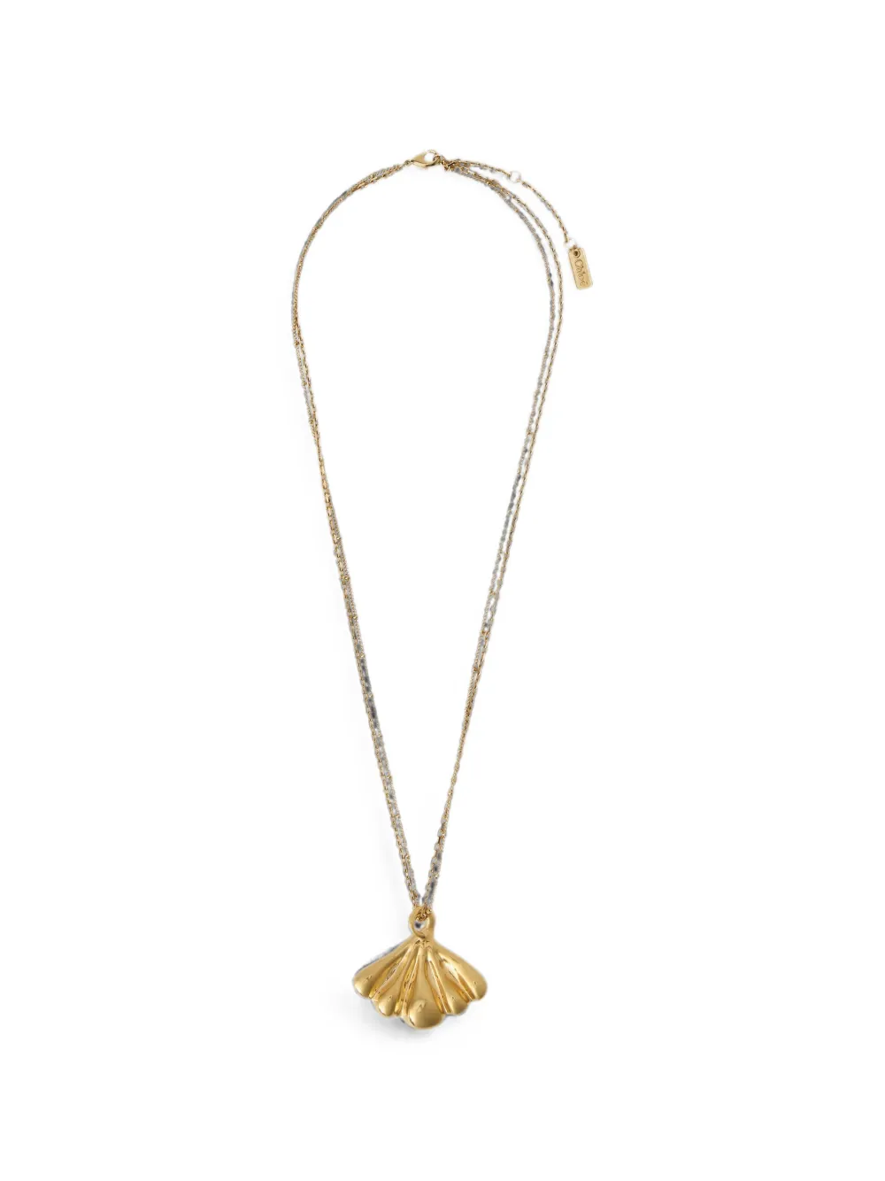 Chloé Mirror pendant necklace - Oro