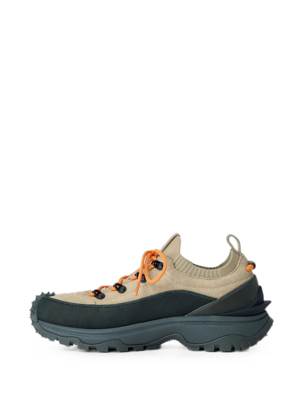 Moncler reinforced-panel track sneakers Beige
