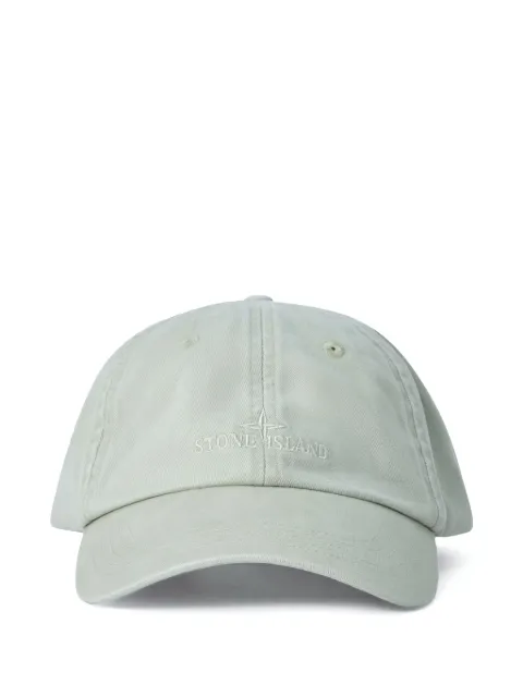 Stone Island gorra con logo bordado