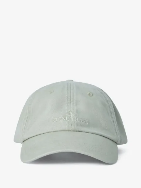 Stone Island logo-embroidered baseball cap