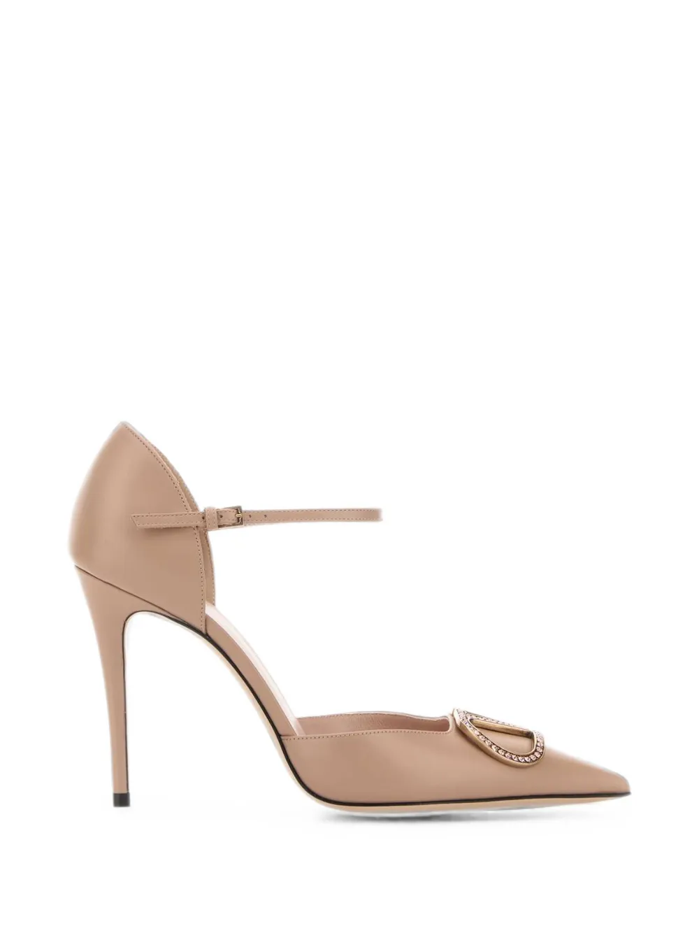 Valentino Garavani D'Orsay pumps Roze