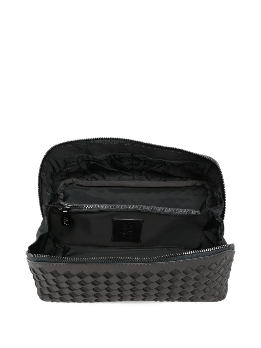 NAGHEDI Caravan geweven make-up tas Grijs