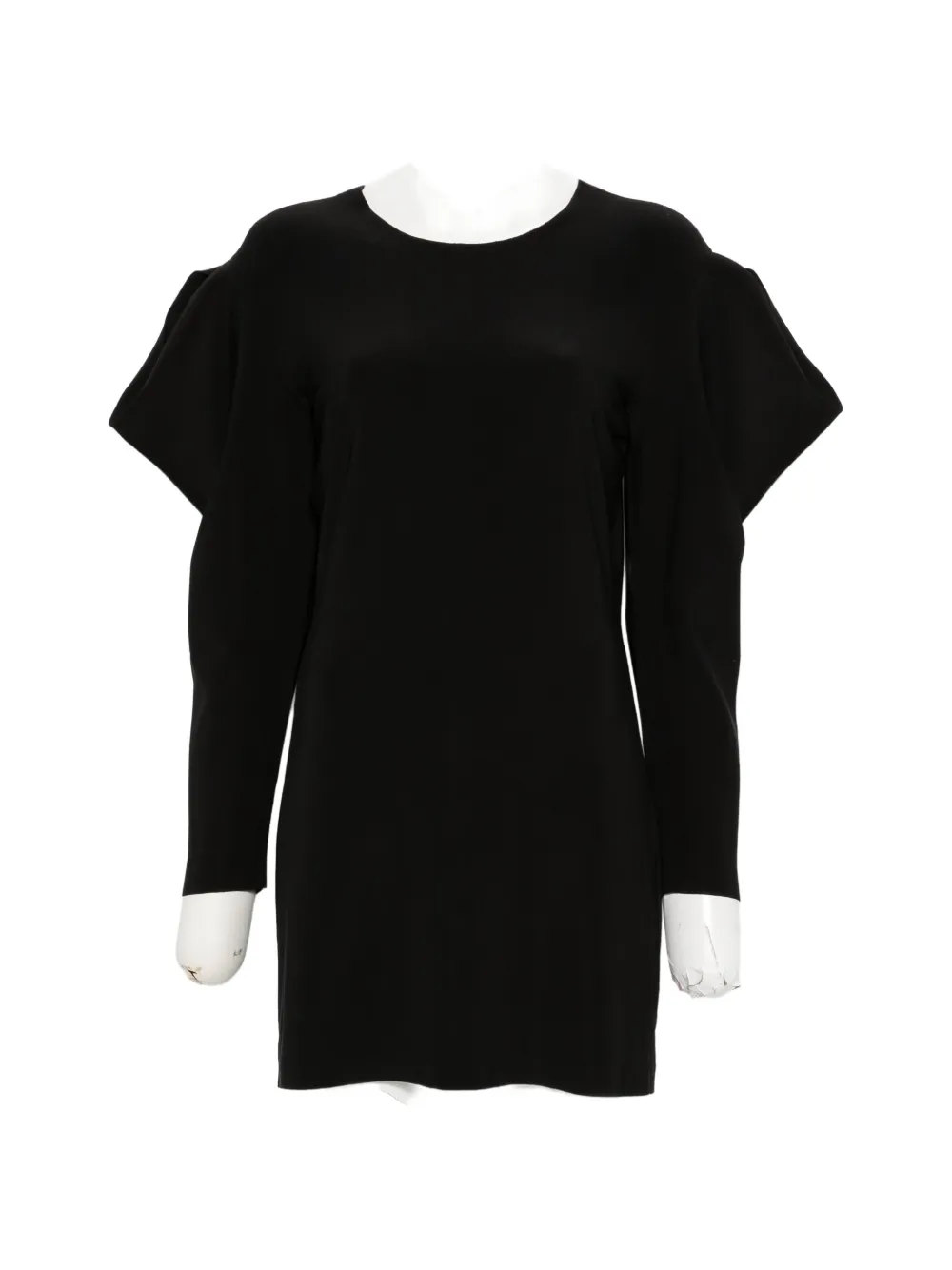 Norma Kamali Wing sleeve mini dress