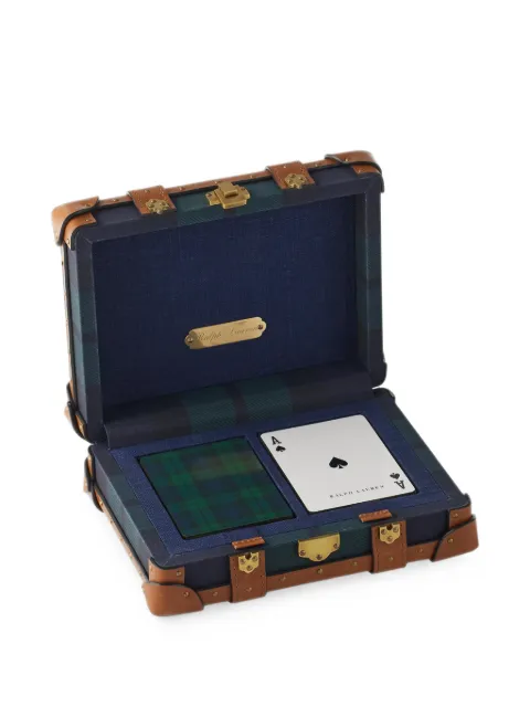 Ralph Lauren Home Sawyer tartan playing cards