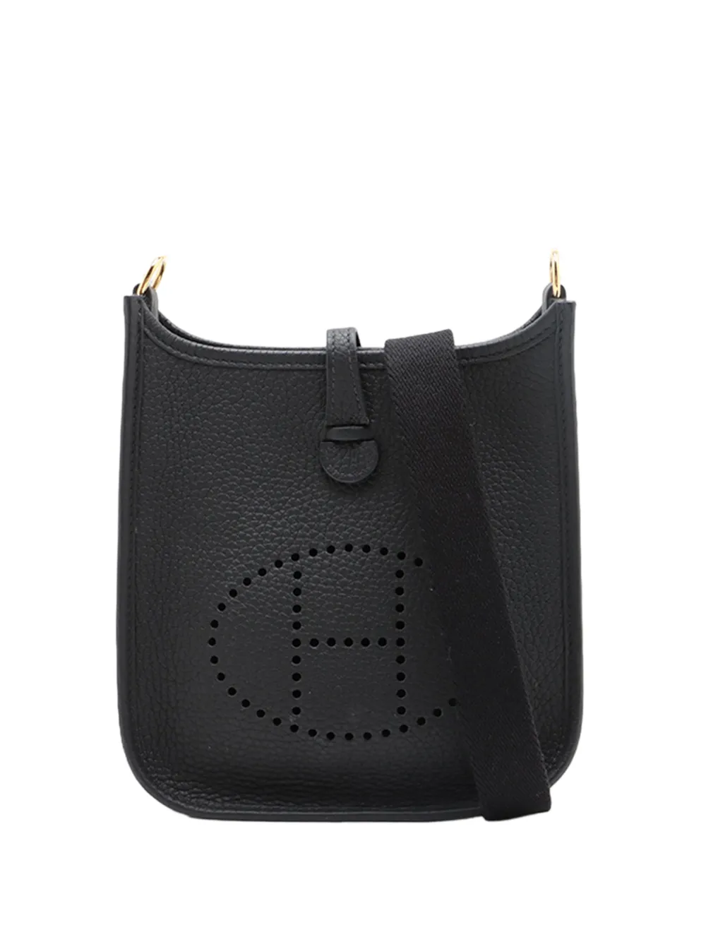 Hermès Pre-Owned 2025 Clemence Evelyne 16 Amazone crossbody bag - Nero