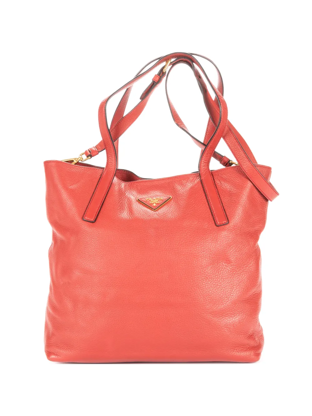 Prada Pre-Owned Vitello Daino tote bag - Rot