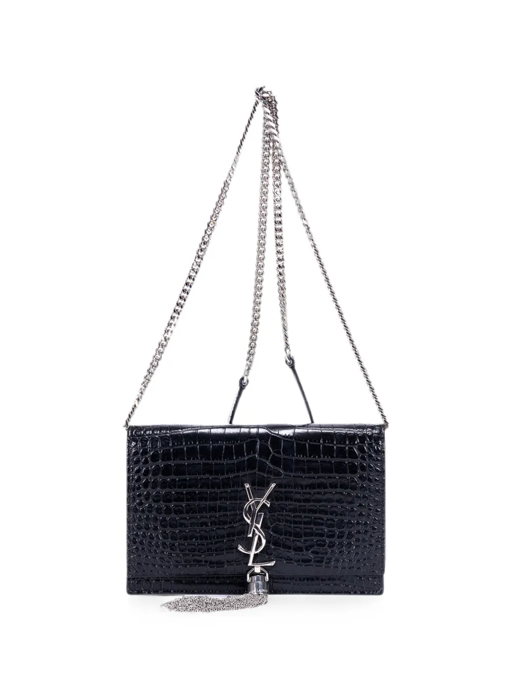 Saint Laurent Pre-Owned Kate Tassel shoulder bag - Nero