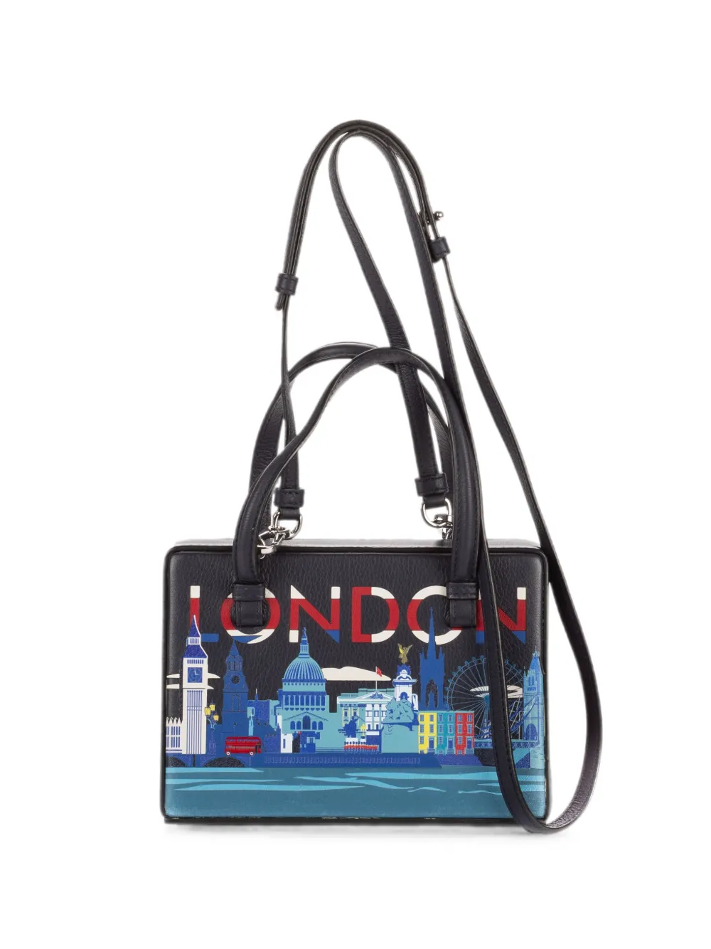 Loewe Pre-Owned Postal London top handle bag - Blu