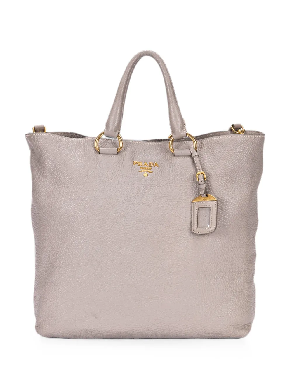 Prada Pre-Owned Vitello Daino Shopping tote bag - Grau