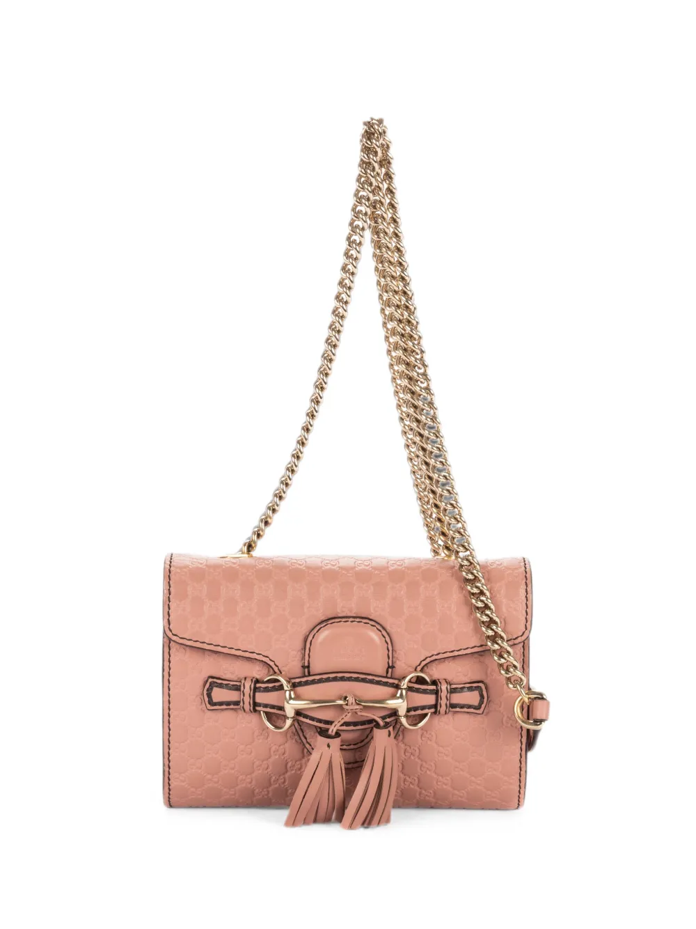 Gucci Pre-Owned Emily Horsebit shoulder bag - Rosa