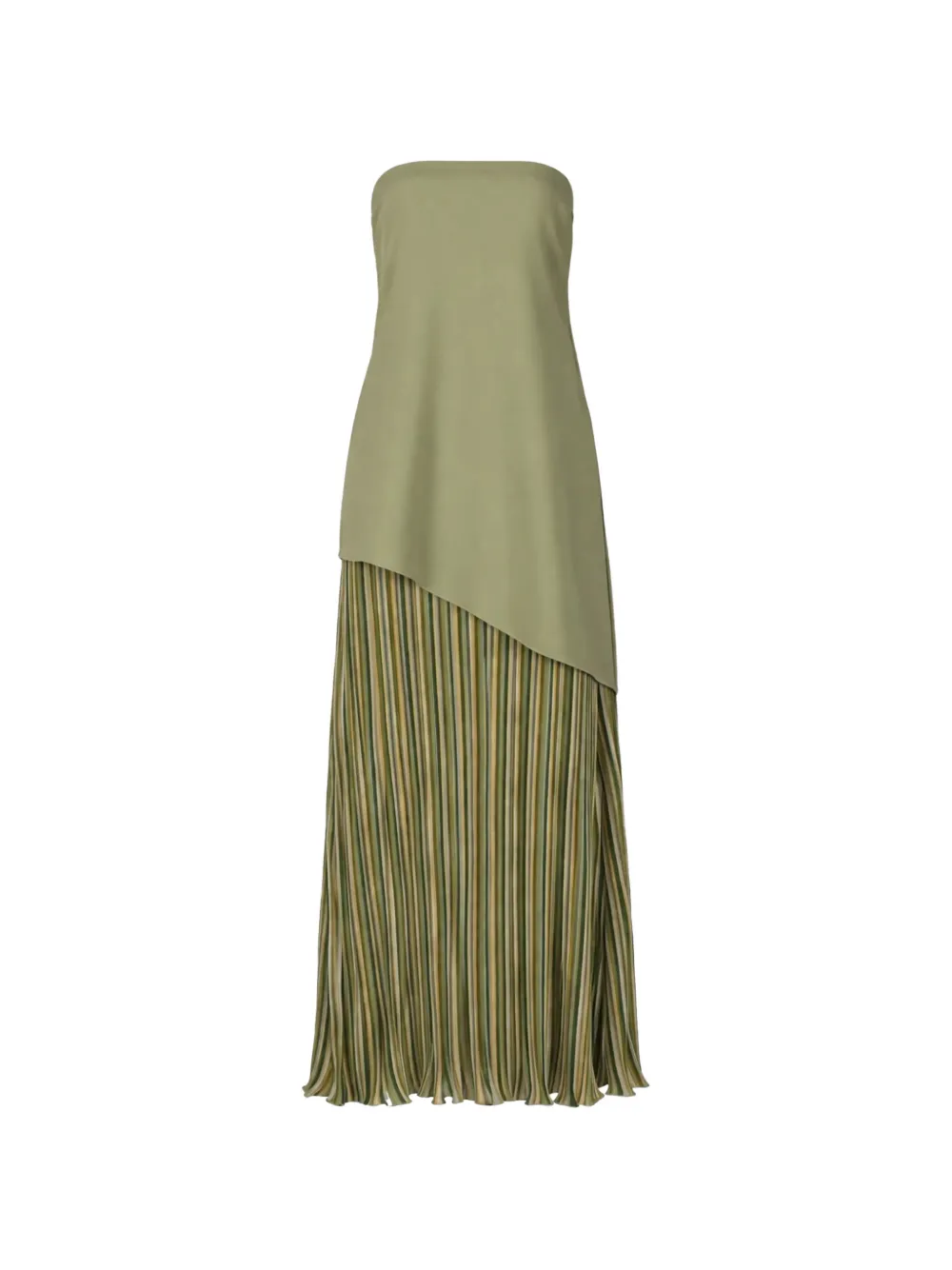 Baobab Carla pleated maxi dress - Grün