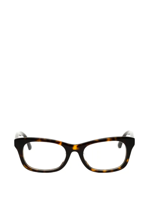 Burberry Eyewear tortoiseshell-effect rectangle-frame glasses