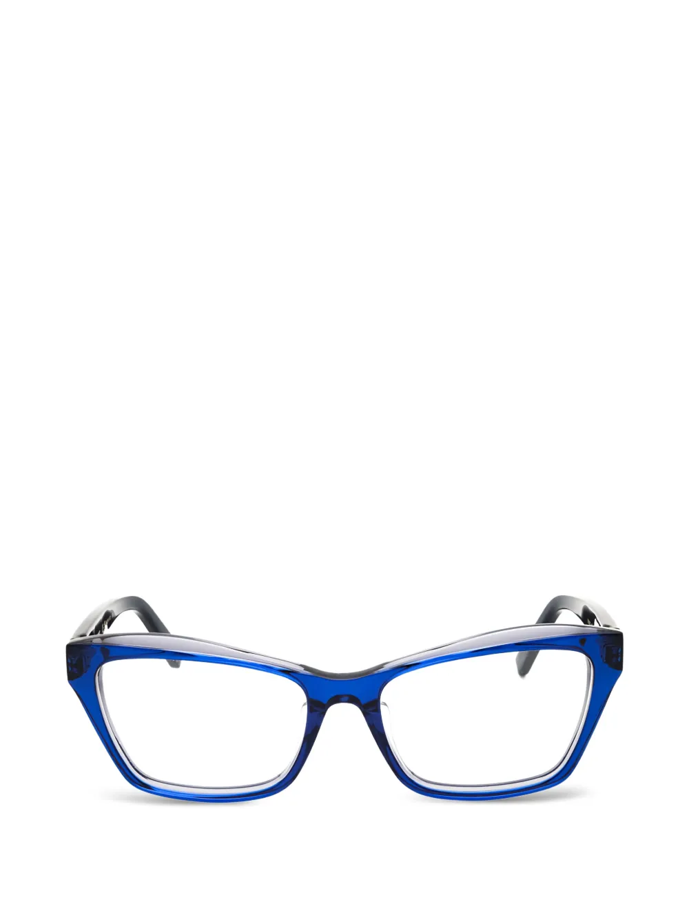 Ferragamo Eyewear cat-eye-frame glasses - Blu