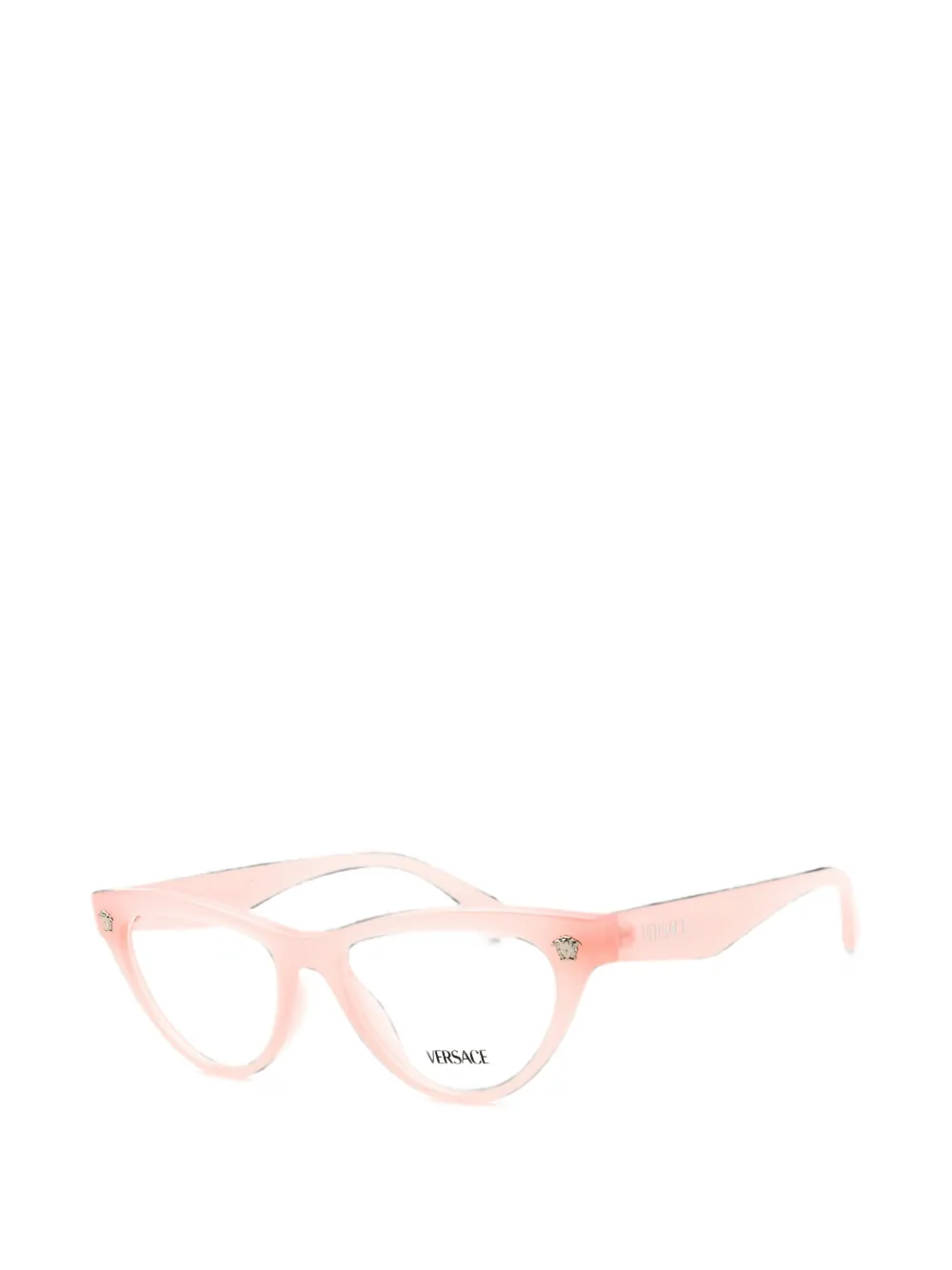 Versace Eyewear Medusa bril met cat-eye montuur Roze