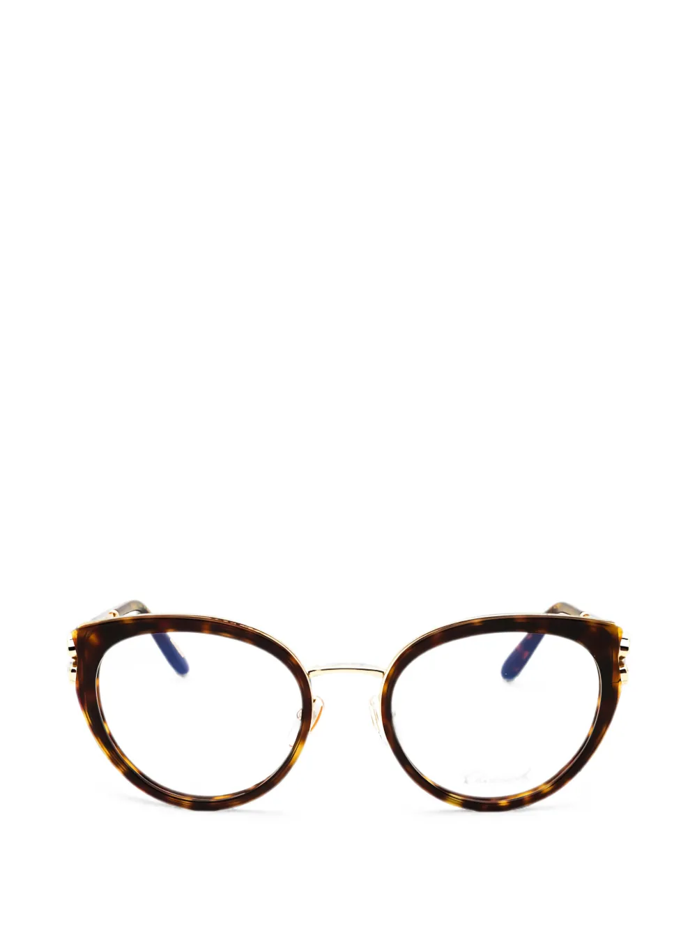 Chopard Eyewear cat-eye-frame glasses - Gold