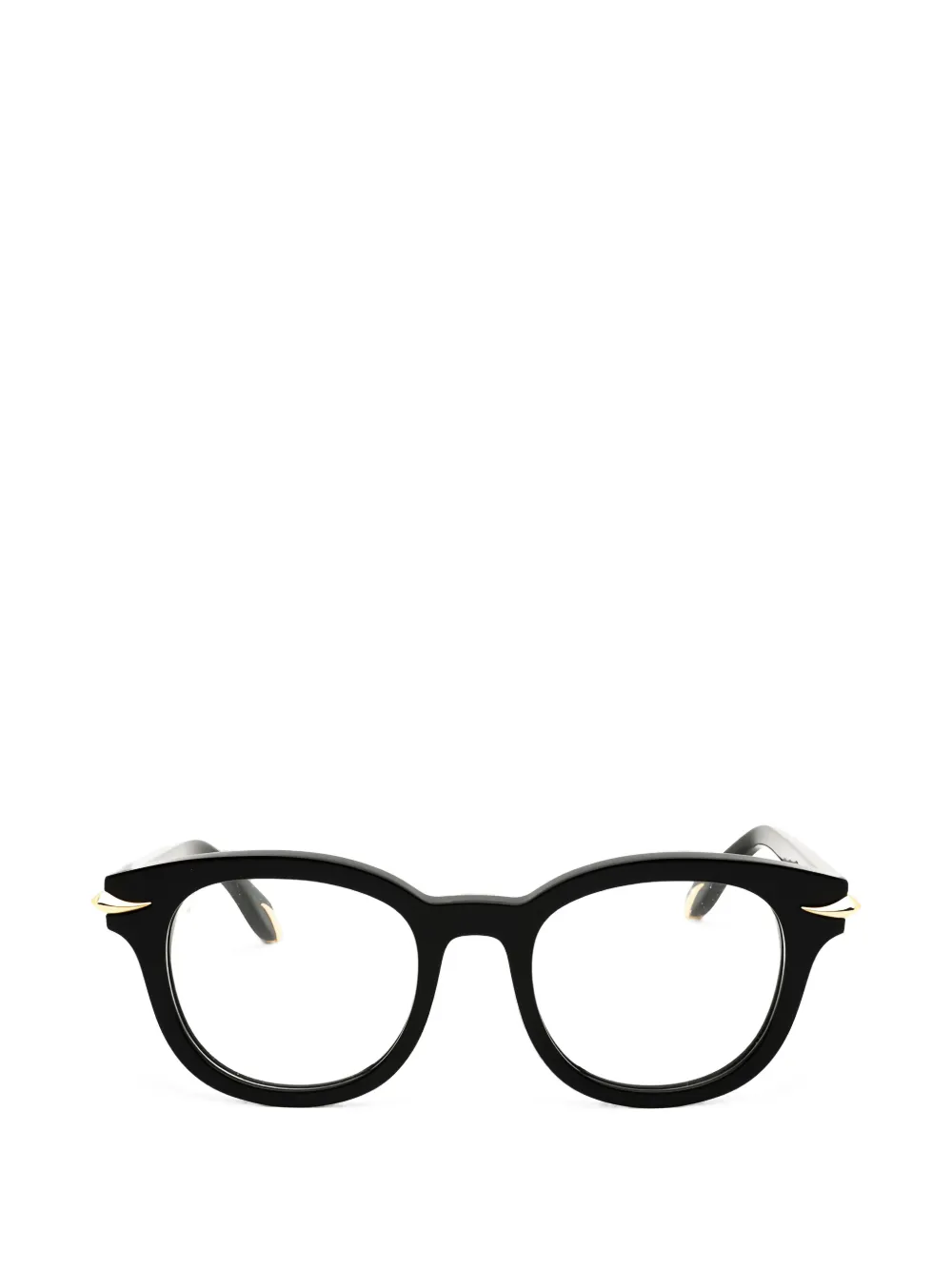Roberto Cavalli round-frame glasses - Nero
