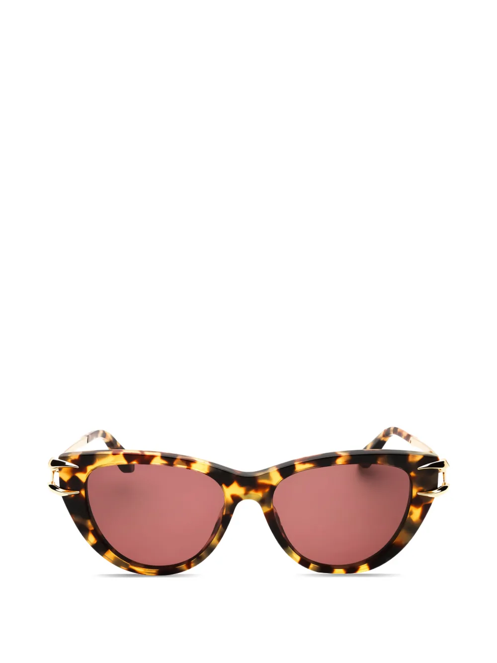 Roberto Cavalli cat-eye-frame sunglasses - Braun
