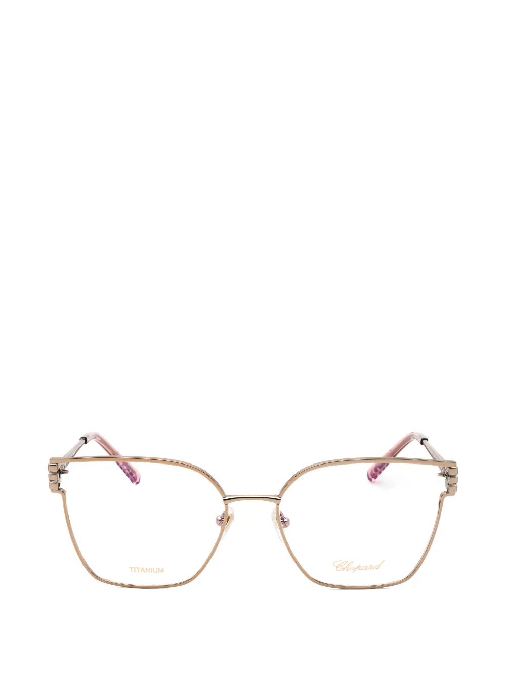 Chopard geometric-frame glasses