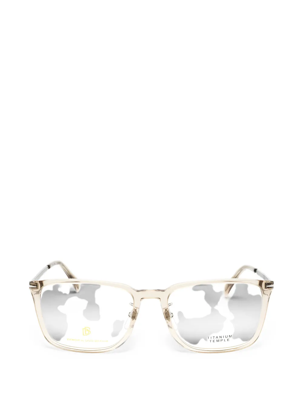 Eyewear by David Beckham square-frame glasses - Toni neutri
