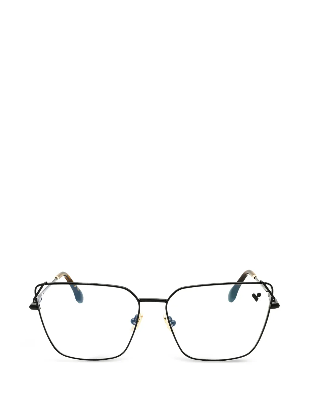 Victoria Beckham Eyewear geometric-frame glasses - Nero