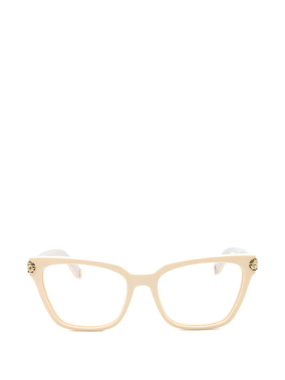 Roberto Cavalli cat-eye-frame glasses - Toni neutri