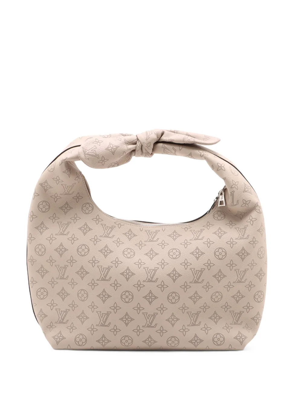 Louis Vuitton Pre-Owned 2021-2026 Monogram Mahina Why Knot MM shoulder bag - Grey