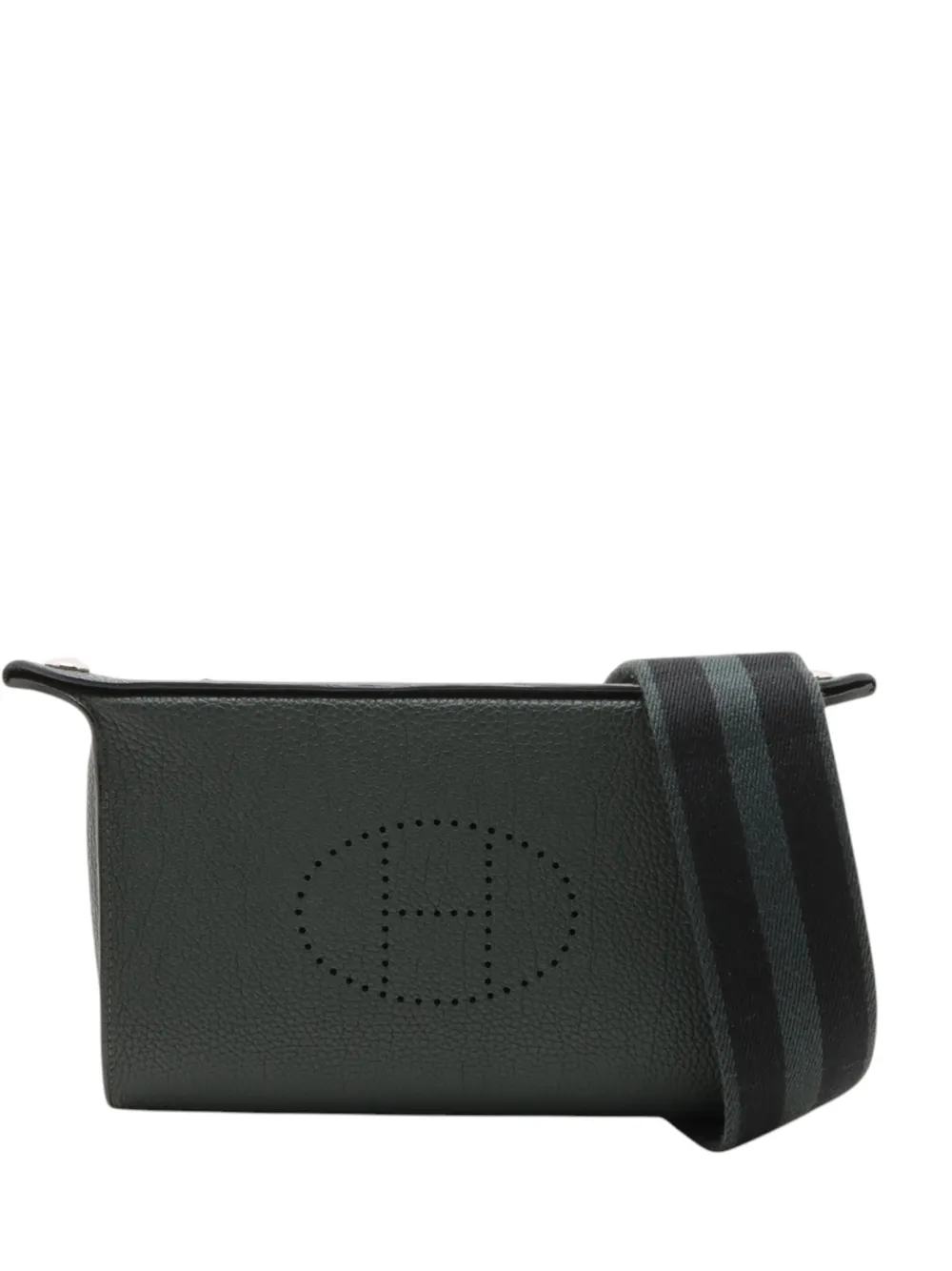 Hermès Pre-Owned 2023 Togo Videpoches crossbody bag - Verde