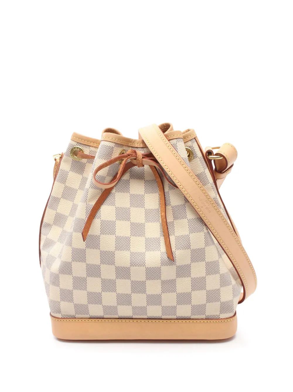 Louis Vuitton Pre-Owned 2018 Damier Azur Noe BB bucket bag - Weiß