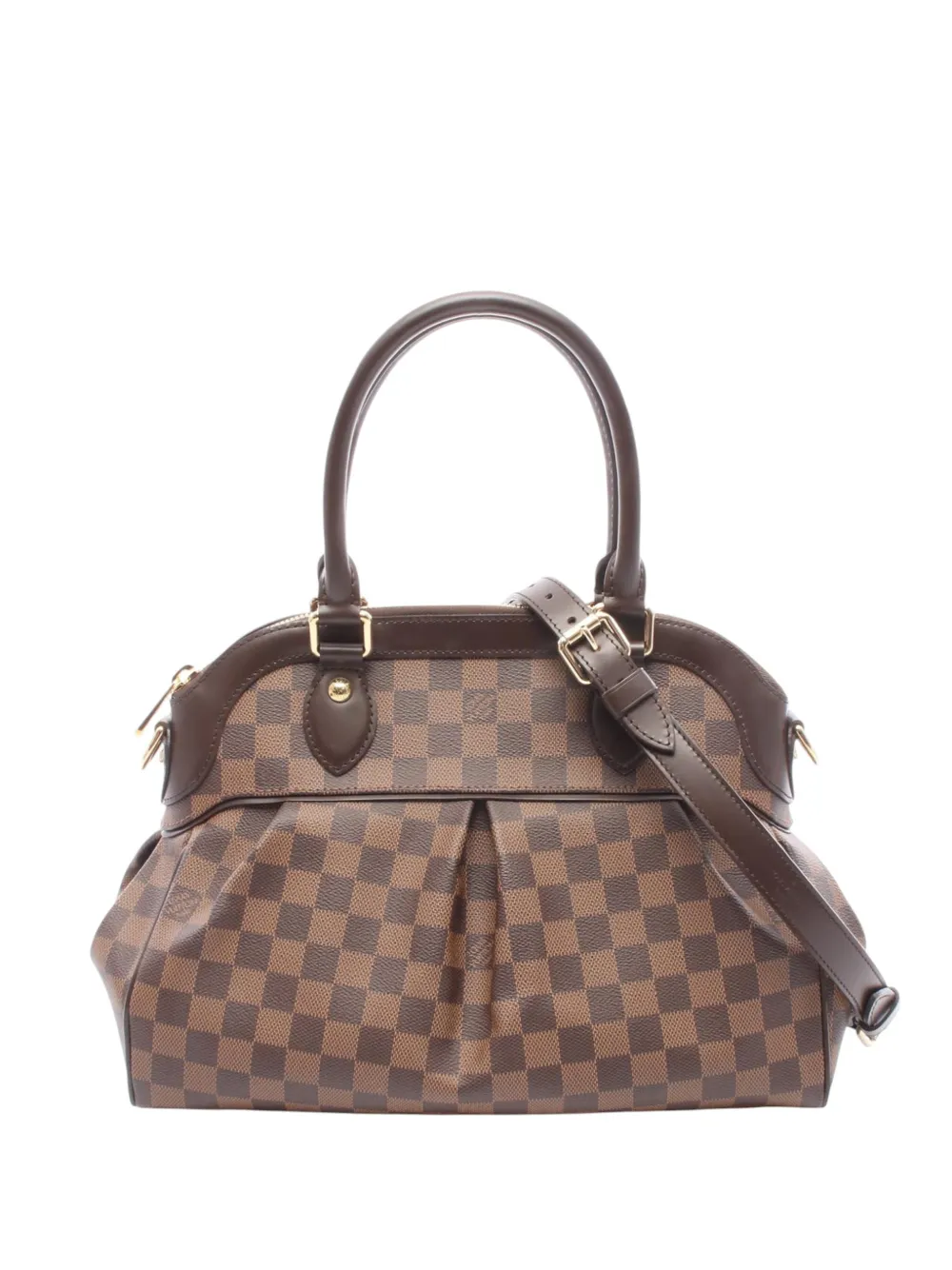Louis Vuitton Pre-Owned 2007 Damier Ebene Trevi PM satchel - Marrone