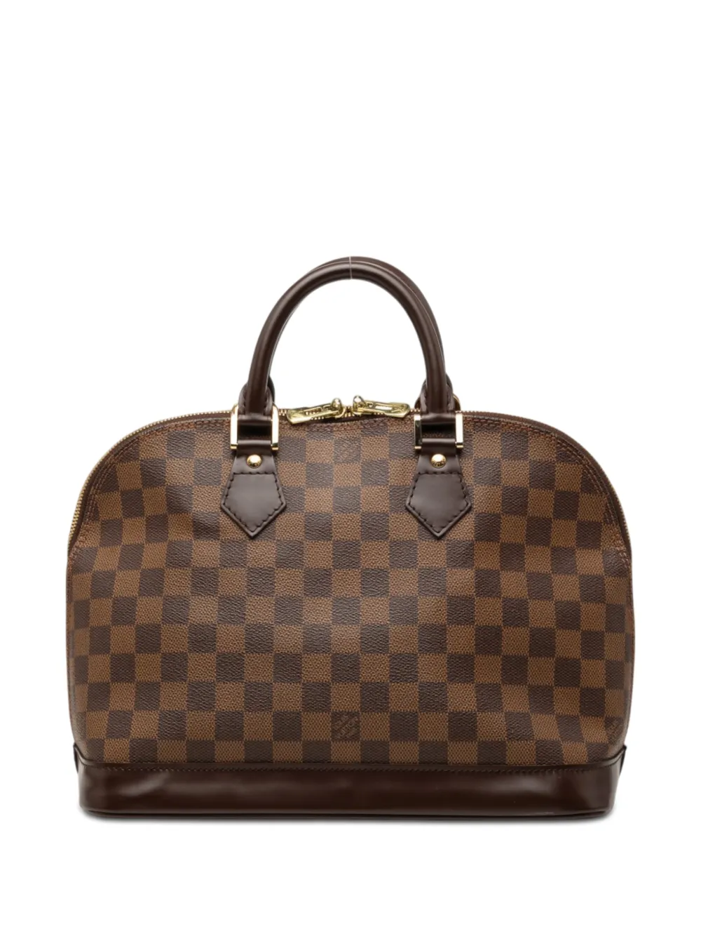 Louis Vuitton Pre-Owned 2004 Damier Ebene Alma MM handbag - Braun