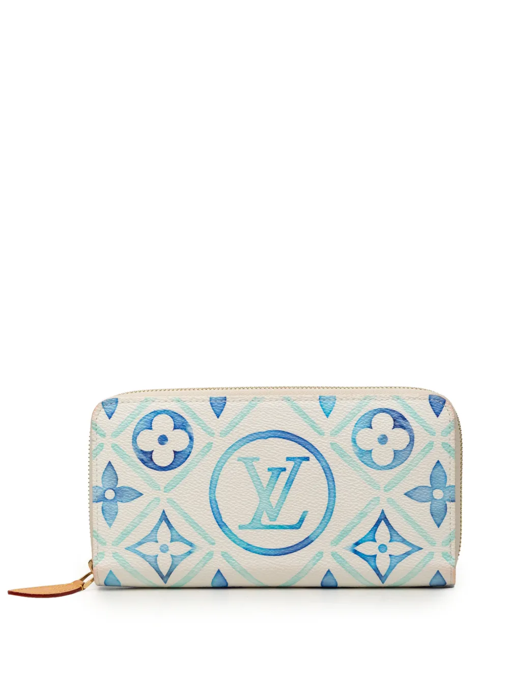 Louis Vuitton Pre-Owned 2021-2026 Monogram By The Pool Zippy Wallet long wallets - Blu