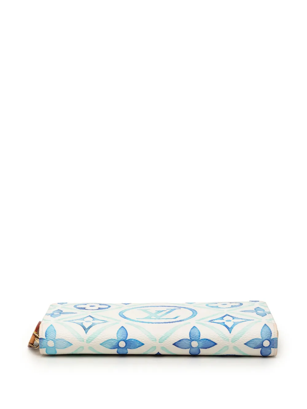 Louis Vuitton Pre-owned 2021-2026 Monogram By the Pool Zippy Wallet Long Wallets in Blue, view 3