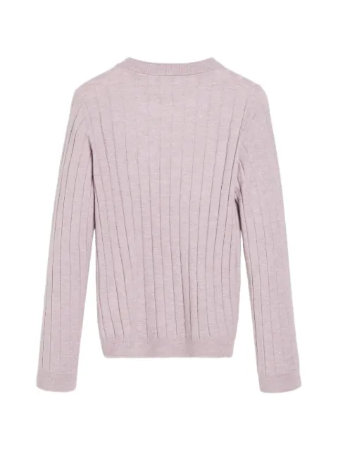 Brunello Cucinelli Kids suéter de cachemira brillante
