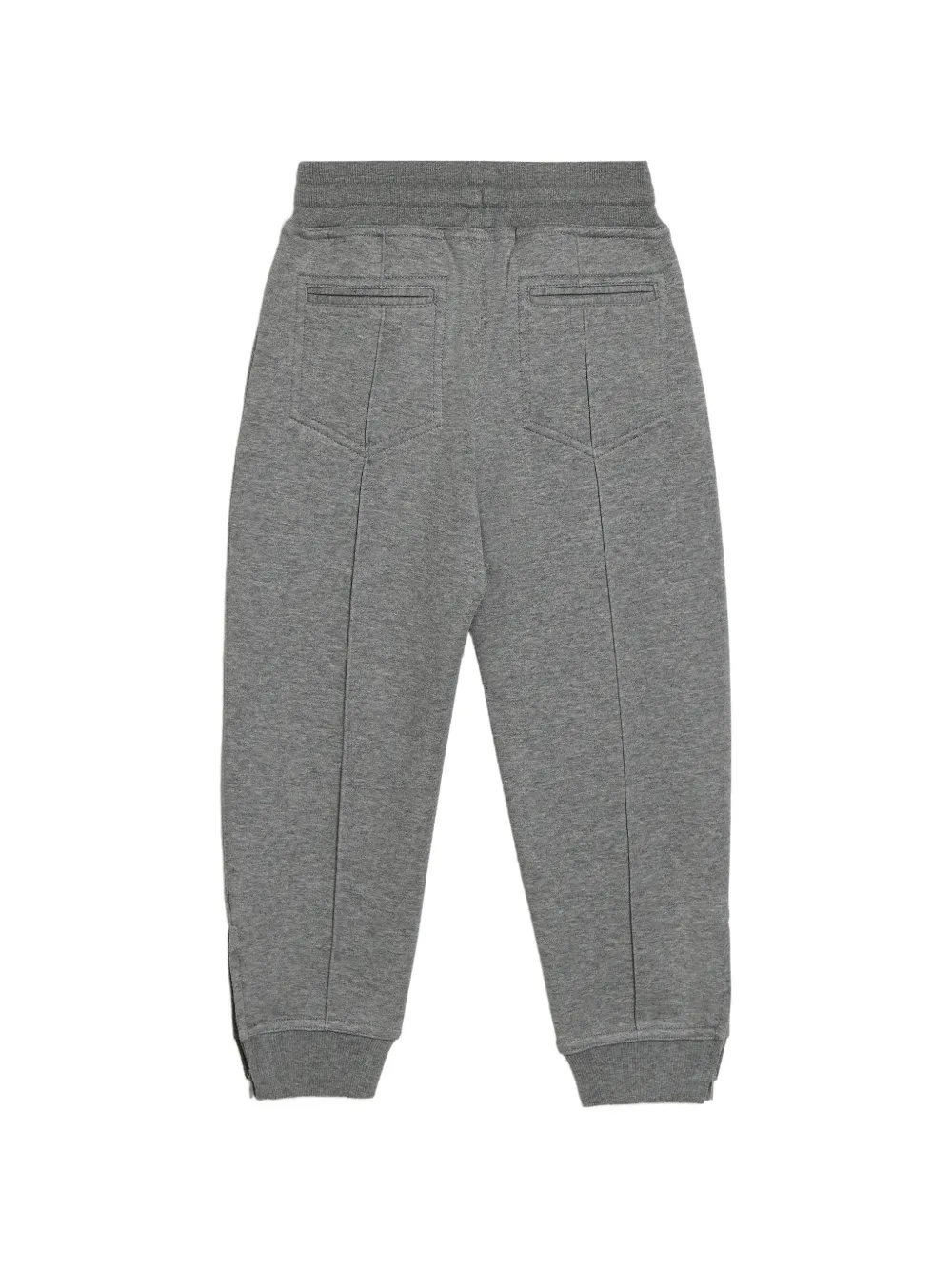 Brunello Cucinelli Kids Trainingsbroek met geborduurd logo Grijs