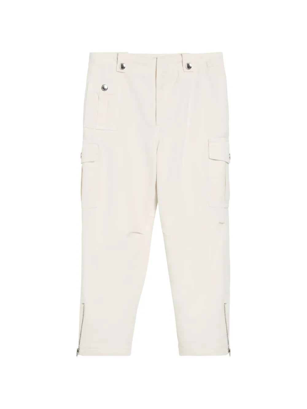 Brunello Cucinelli Kids Cargo in gabardine di cotone - Toni neutri