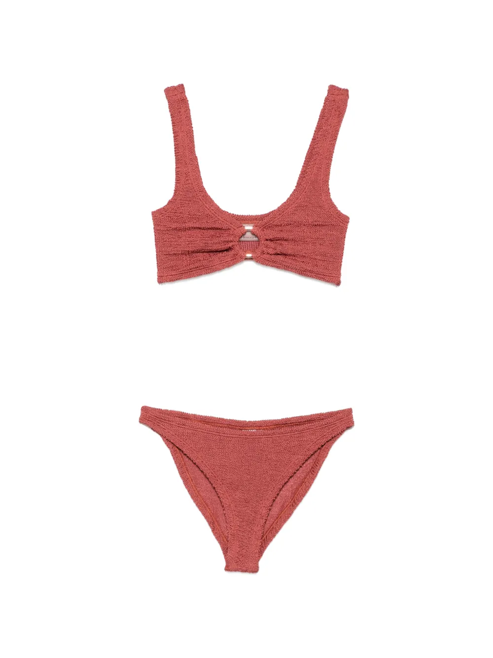 Hunza G Julia crinkle bikini - Rosso