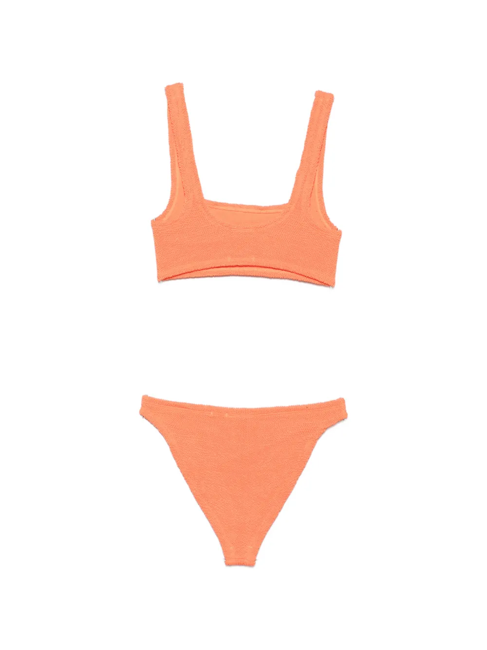 Hunza G Xandra bikini met gekreukt effect Oranje