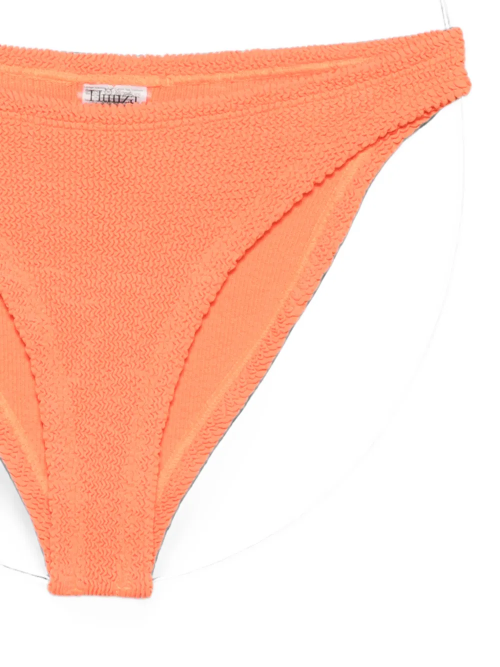 Hunza G Xandra bikini met gekreukt effect Oranje