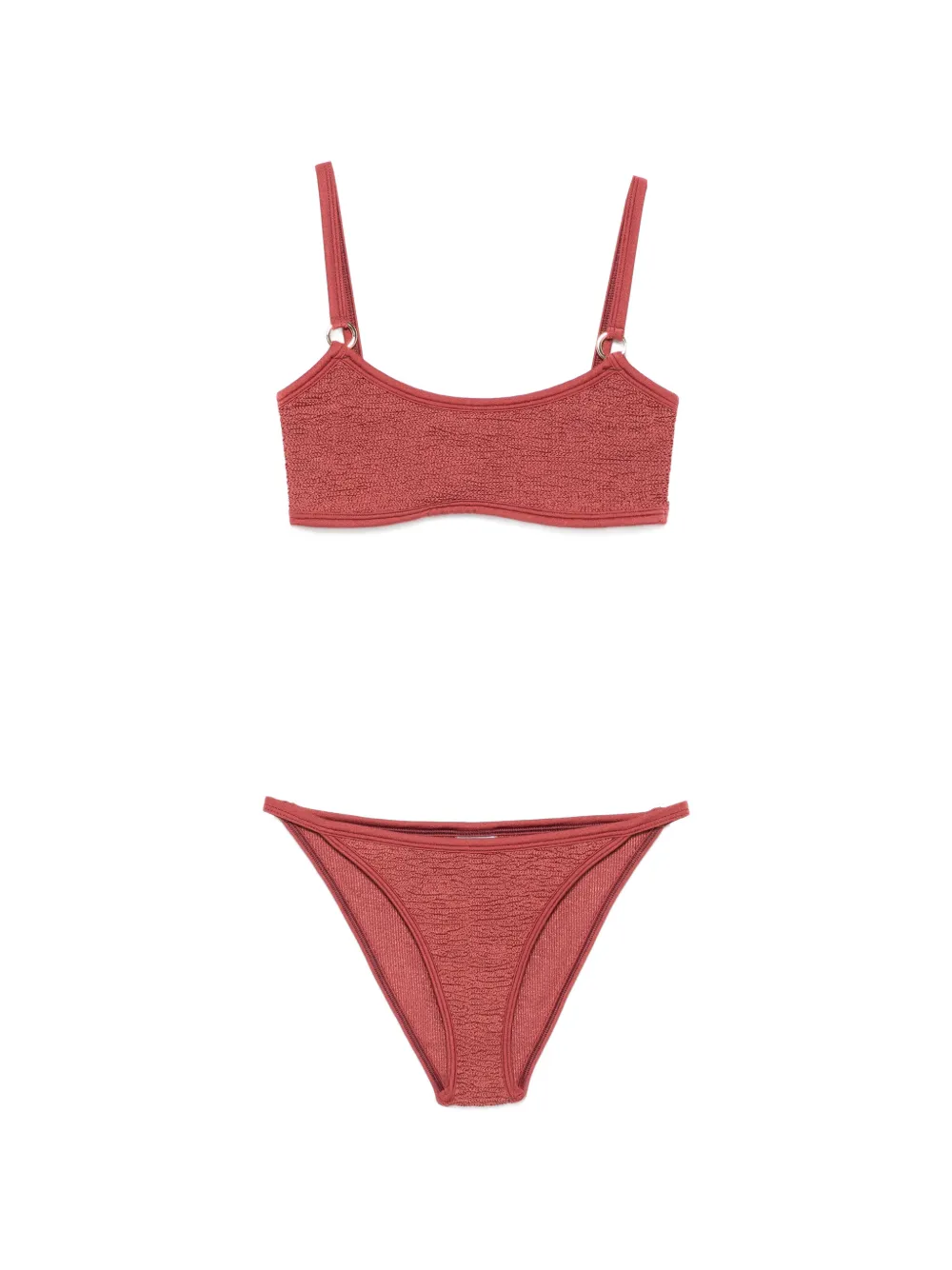 Hunza G Iris ring-detail bikini - Rosso