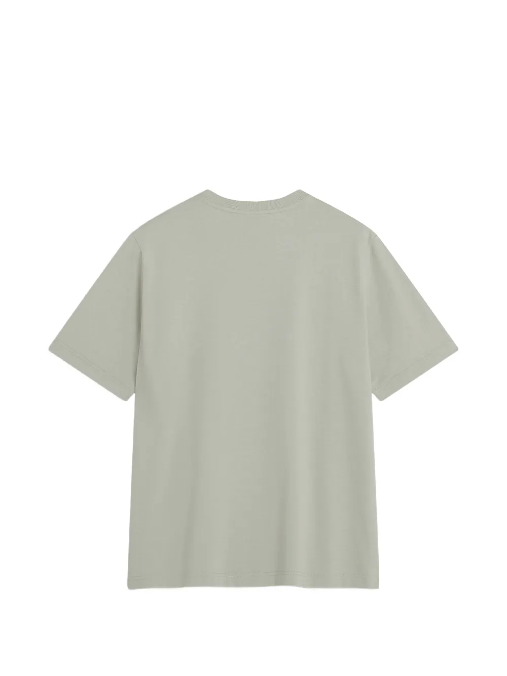 Maison Kitsuné T-shirt met patch Groen
