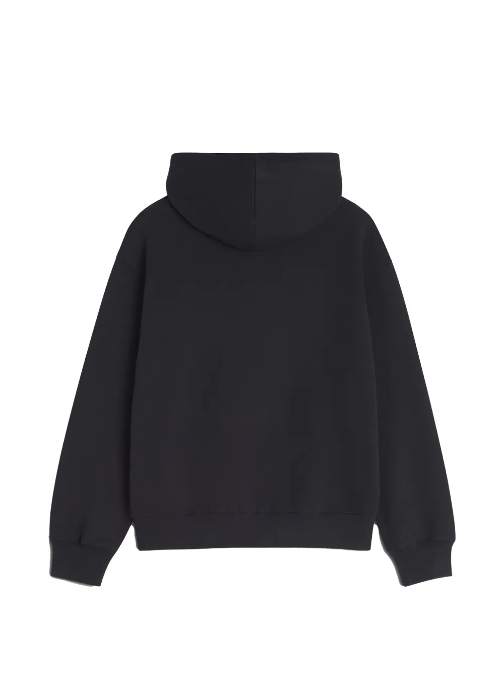 Maison Kitsuné Hoodie met logoprint Zwart