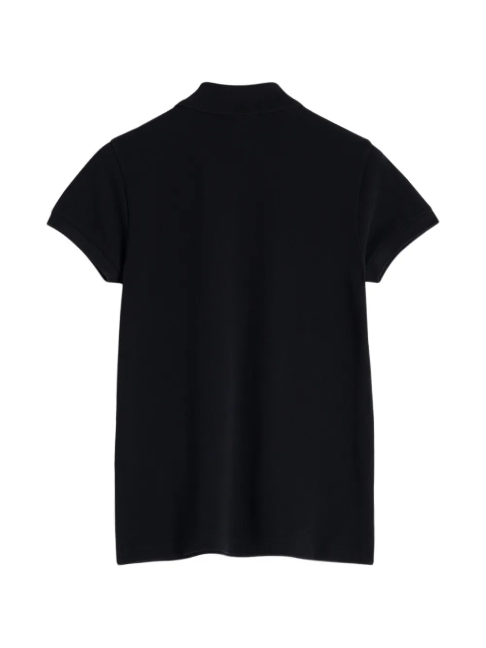 Maison Kitsuné Poloshirt met patch Zwart