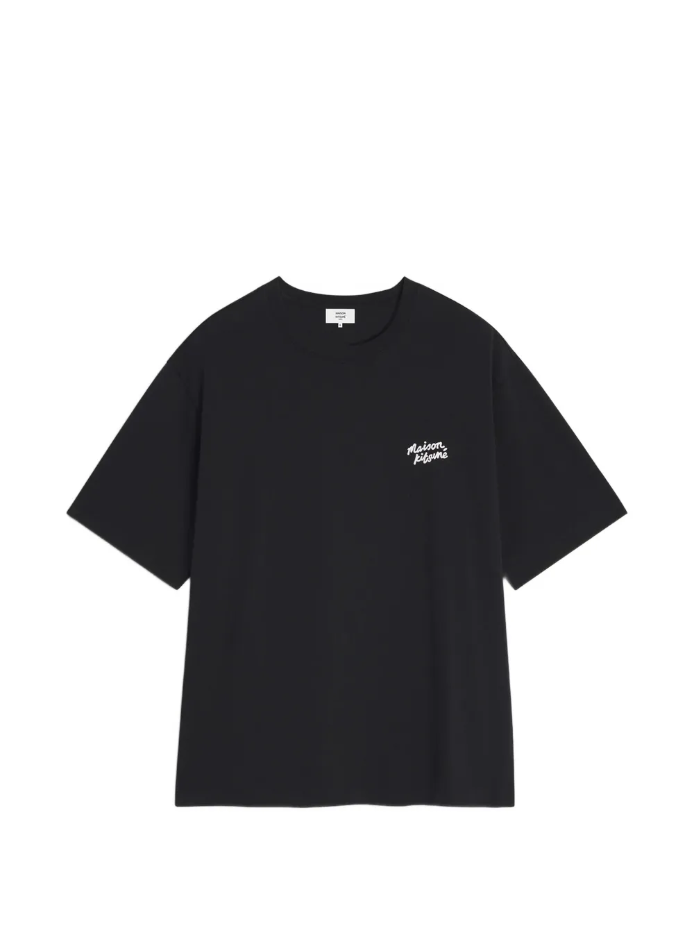 Maison Kitsuné T-shirt con logo - Nero
